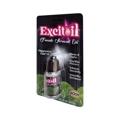 Aceite de Arousal Excitoil de Menta 0.5oz