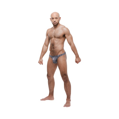 Male Power Bong Thong Navy Mesmerizante L/XL