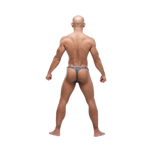 Male Power Mesmerizing Bong Thong Navy L/XL