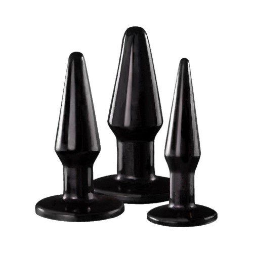 Kit de Entrenamiento Anal Ass-sation Plug #2 Negro