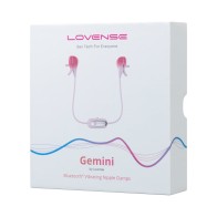 Lovense Gemini Bluetooth Vibrating Nipple Clamps