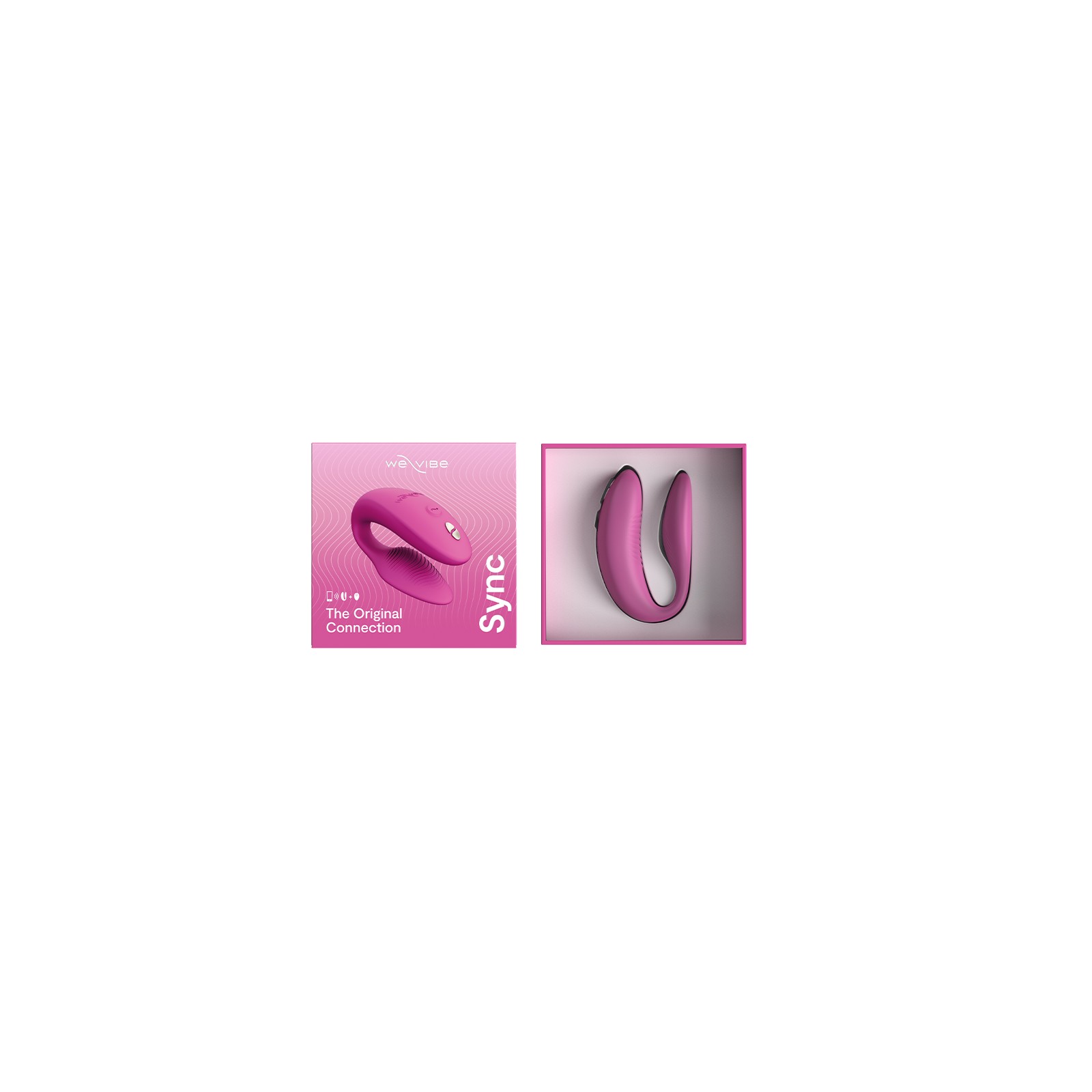 We-Vibe Sync 2 Rechargeable Couples Vibrator Rose