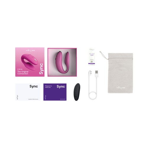 We-Vibe Sync 2 Rechargeable Couples Vibrator Rose