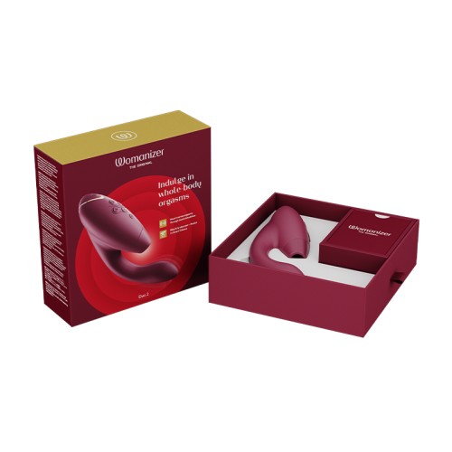 Womanizer Duo 2 Bordeaux Premium Rabbit Toy for Ultimate Pleasure