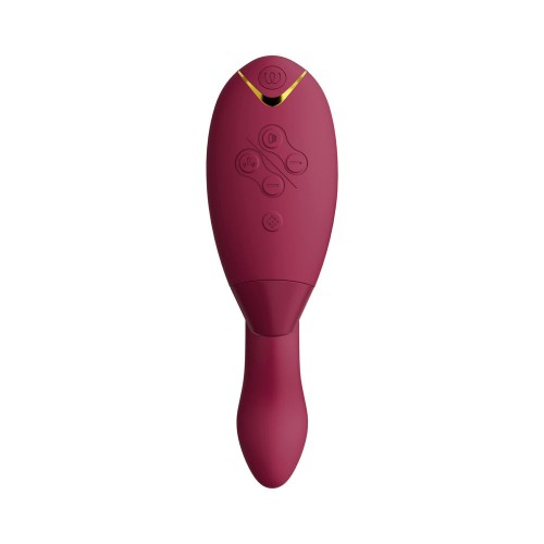 Womanizer Duo 2 Burdeos Juguete Premium de Conejito para el Placer Supremo