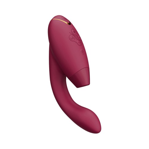 Womanizer Duo 2 Burdeos Juguete Premium de Conejito para el Placer Supremo