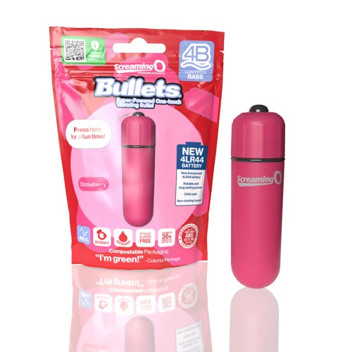 Vibrador Bullet 4B de Screaming O para Placer Intenso