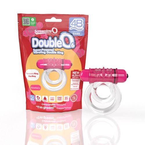 Screaming O 4B DoubleO 6 Vibrating Cockring - Powerful Pleasure