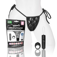 My Secret Screaming O Panty Vibe Negro para Placer Discreto