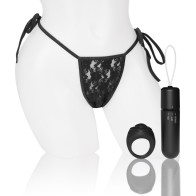 My Secret Screaming O Panty Vibe Negro para Placer Discreto