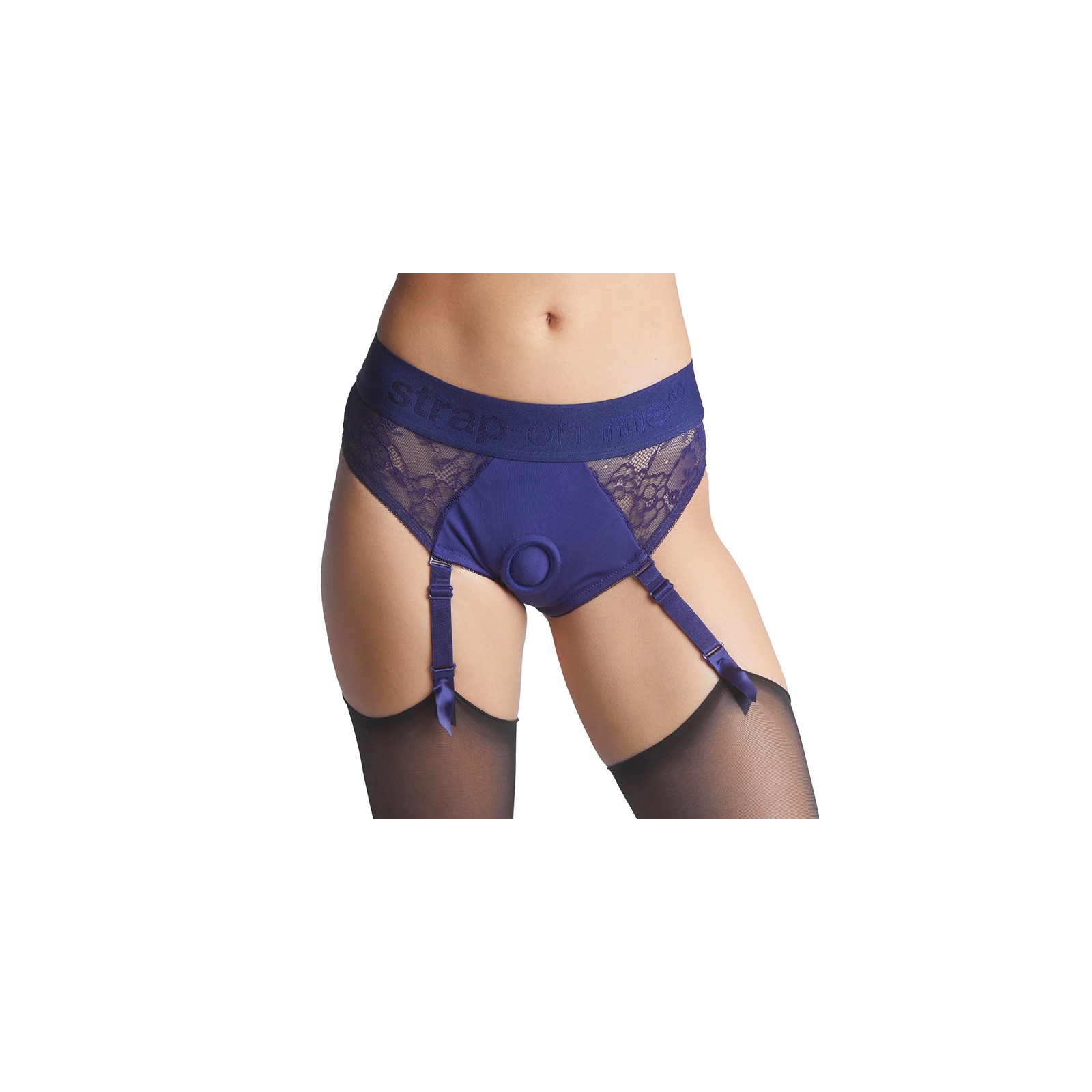 Strap-On-Me Diva Royal Blue Lingerie Harness