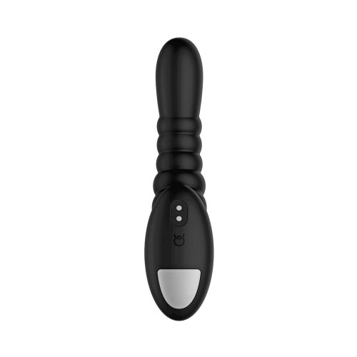 Forto Ribbed Pro Silicone Vibrating Anal Massager