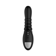 Forto Ribbed Pro Silicone Vibrating Anal Massager