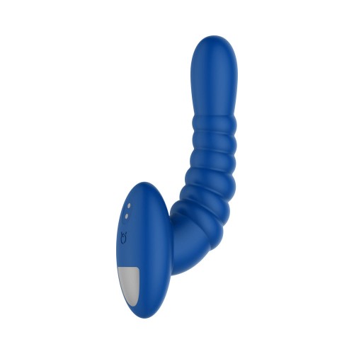 Forto Ribbed Pro Vibrating Anal Massager for Enhanced Pleasure