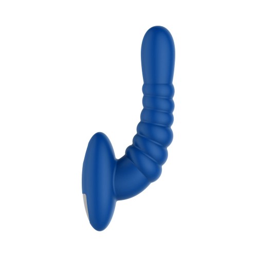 Forto Ribbed Pro Vibrating Anal Massager for Enhanced Pleasure