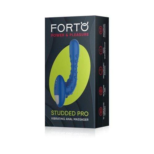 Forto Rechargeable Silicone Vibrating Anal Massager