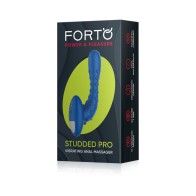 Forto Rechargeable Silicone Vibrating Anal Massager