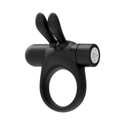 Anillo Vibrador Recargable Forto Bunny de Silicona