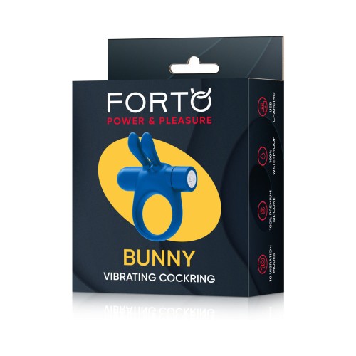 Forto Bunny Rechargeable Cockring for Ultimate Stimulation