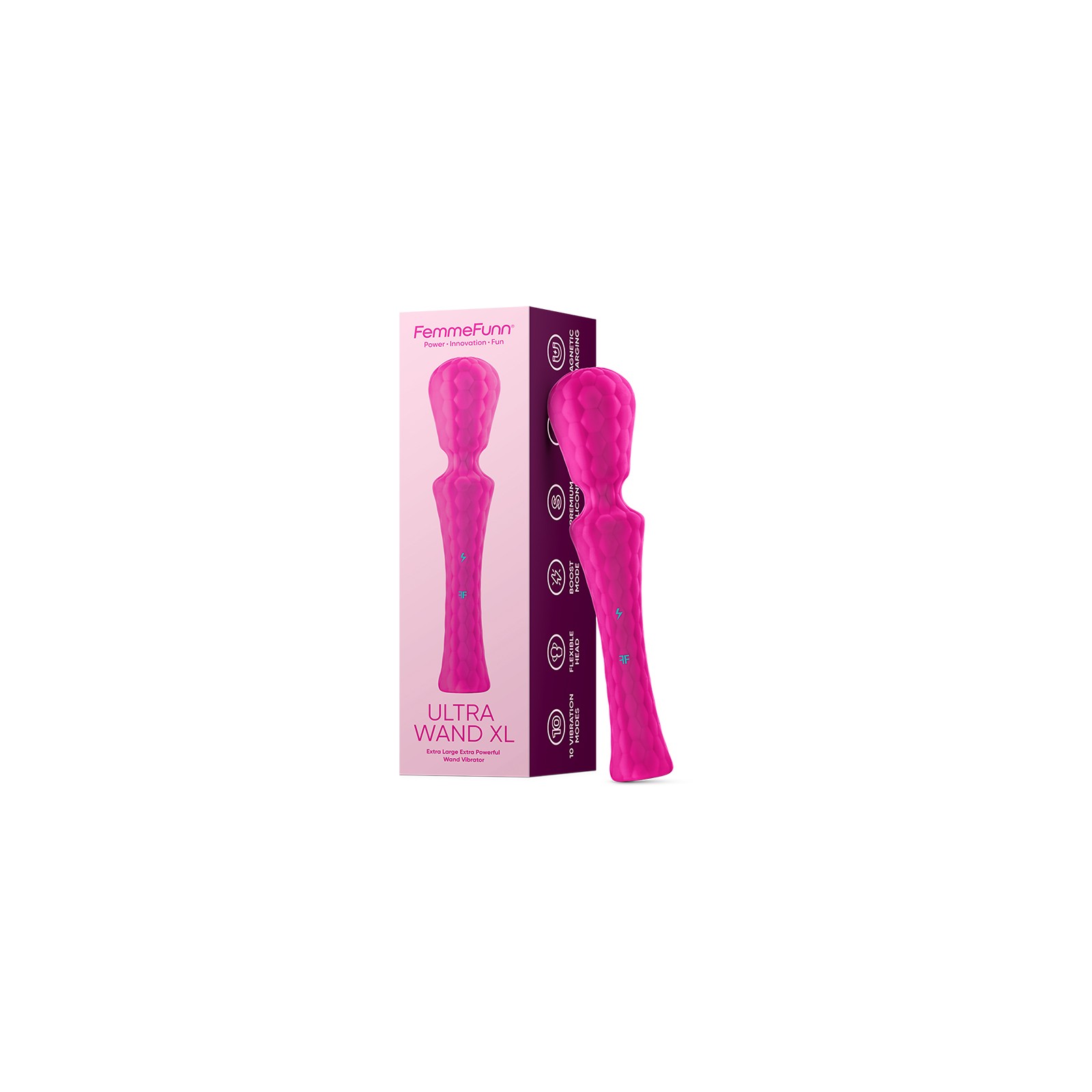 Vibrador FemmeFunn Ultra Wand XL - Poder y Placer