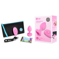 b-Vibe Plug Anal Vibrante Corazón - Placer Supremo