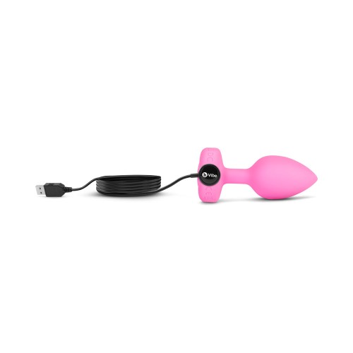 b-Vibe Plug Anal Vibrante Corazón - Placer Supremo