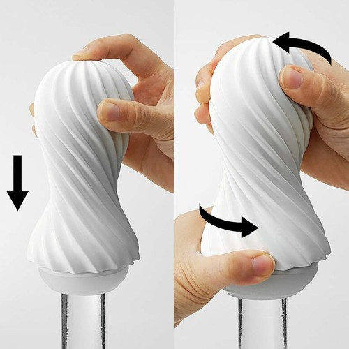 Tenga Flex Fizzy Stroker | Unique Spiral Design for Pleasure