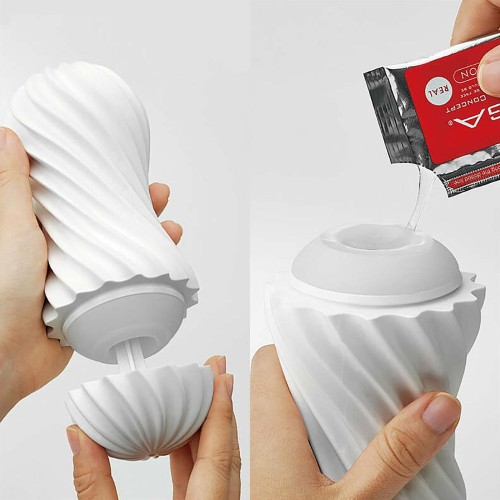 Tenga Flex Fizzy Stroker | Unique Spiral Design for Pleasure