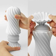 Tenga Flex Fizzy Stroker | Unique Spiral Design for Pleasure