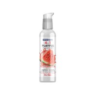 Swiss Navy 4-in-1 Playful Flavors Watermelon 4 oz - Delicate Edible Lubricant