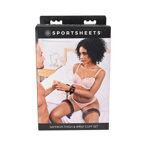 Conjunto de Puños Ajustables Sportsheets Saffron