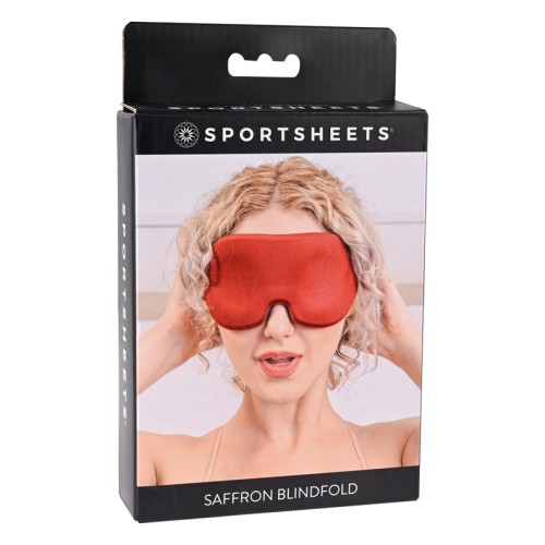 Saffron Blindfold with Memory Foam