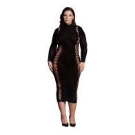 Le Desir Shade Carme XI Dress with Turtleneck Black Queen Size