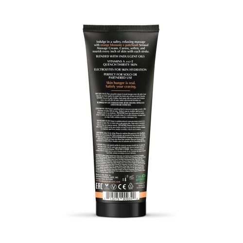 Crema de Masaje Sensual Wicked Naranja + Pachulí 4 oz.