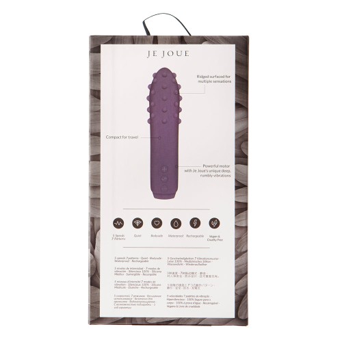 Vibrador Bullet Multisuperficie Recargable Je Joue Duet