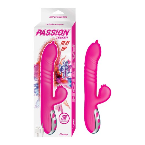 Compra Estimulador Dual con Calor Passion Teaser