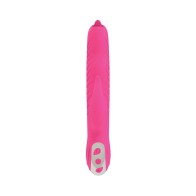 Estimulador Doble Passion Dolphin Calentador Rosa