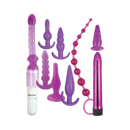 Kit de Juego Anal Purple Elite para Principiantes