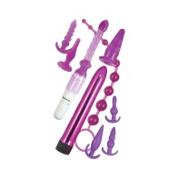 Kit de Juego Anal Purple Elite para Principiantes