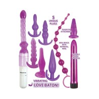 Kit de Juego Anal Purple Elite para Principiantes