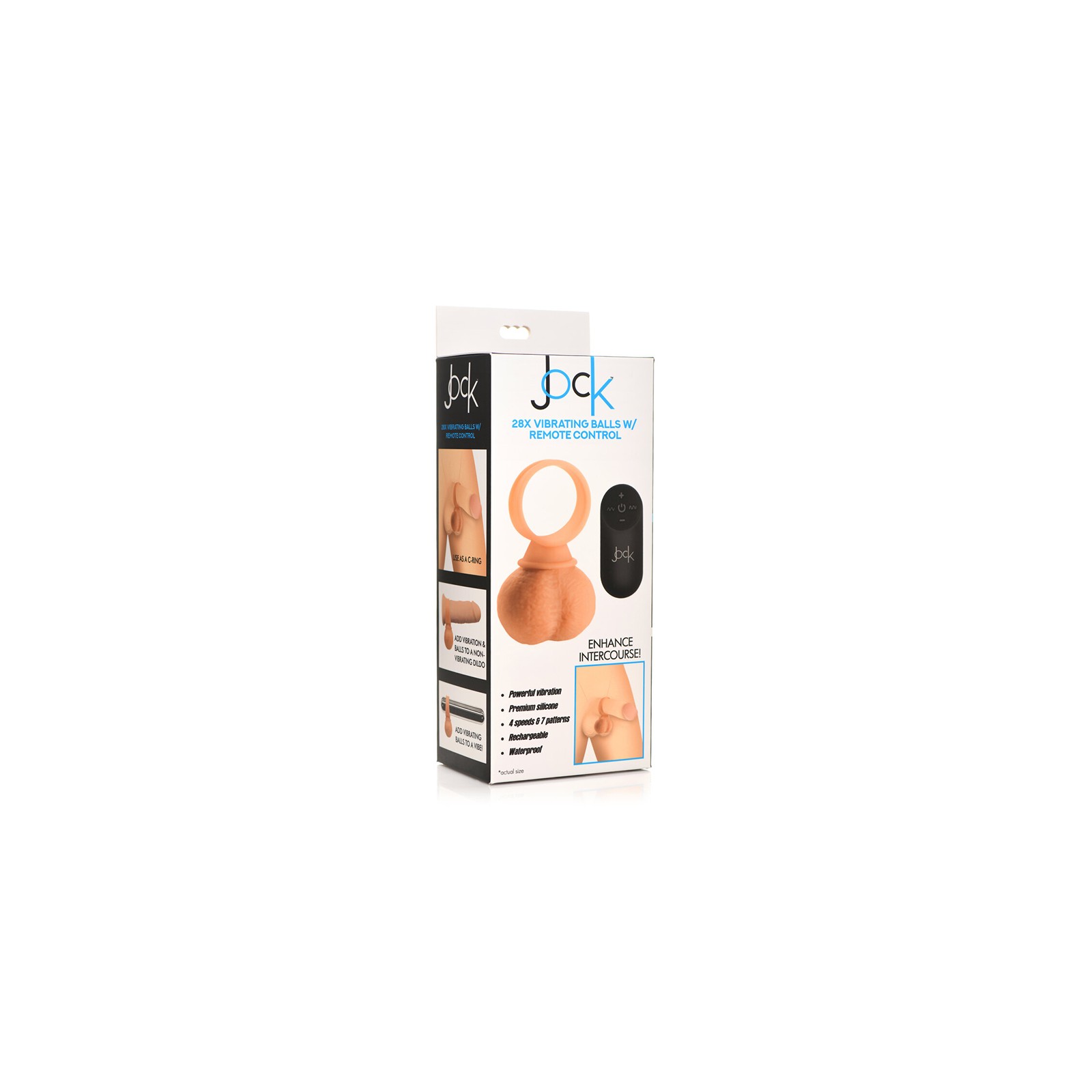 Bolas de Silicona Vibrantes Jock 28x Grande