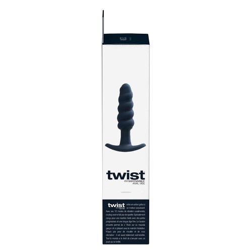 VeDO Twist Rechargeable Silicone Vibrating Anal Plug - Ultimate Thrills