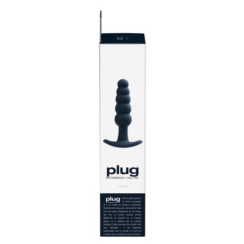 Plug Anal Vibrante Recargable VeDO - Diversión Definitiva