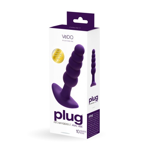 VeDO Rechargeable Anal Plug for Ultimate Pleasure