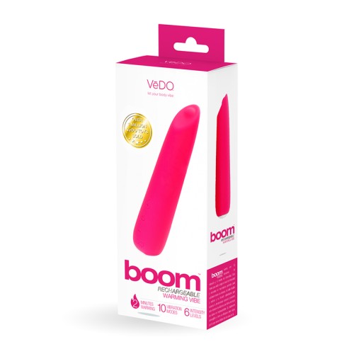 Vibrador Slimline Caliente VeDO Boom Rosa