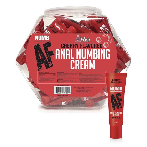 Numb AF Cherry Flavored Anal Numbing Cream