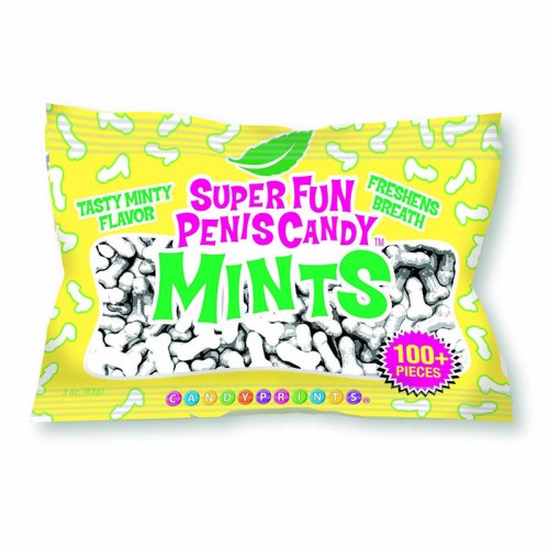 Super Fun Penis Candy Mints 3 oz Bag for Parties