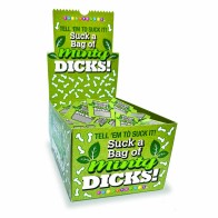 Minty Dicks Suckable Breath Mints - Fun Treat