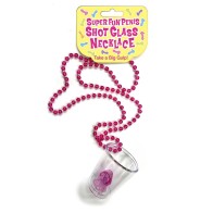 Super Fun Penis Shot Glass Necklace - Party Accessory