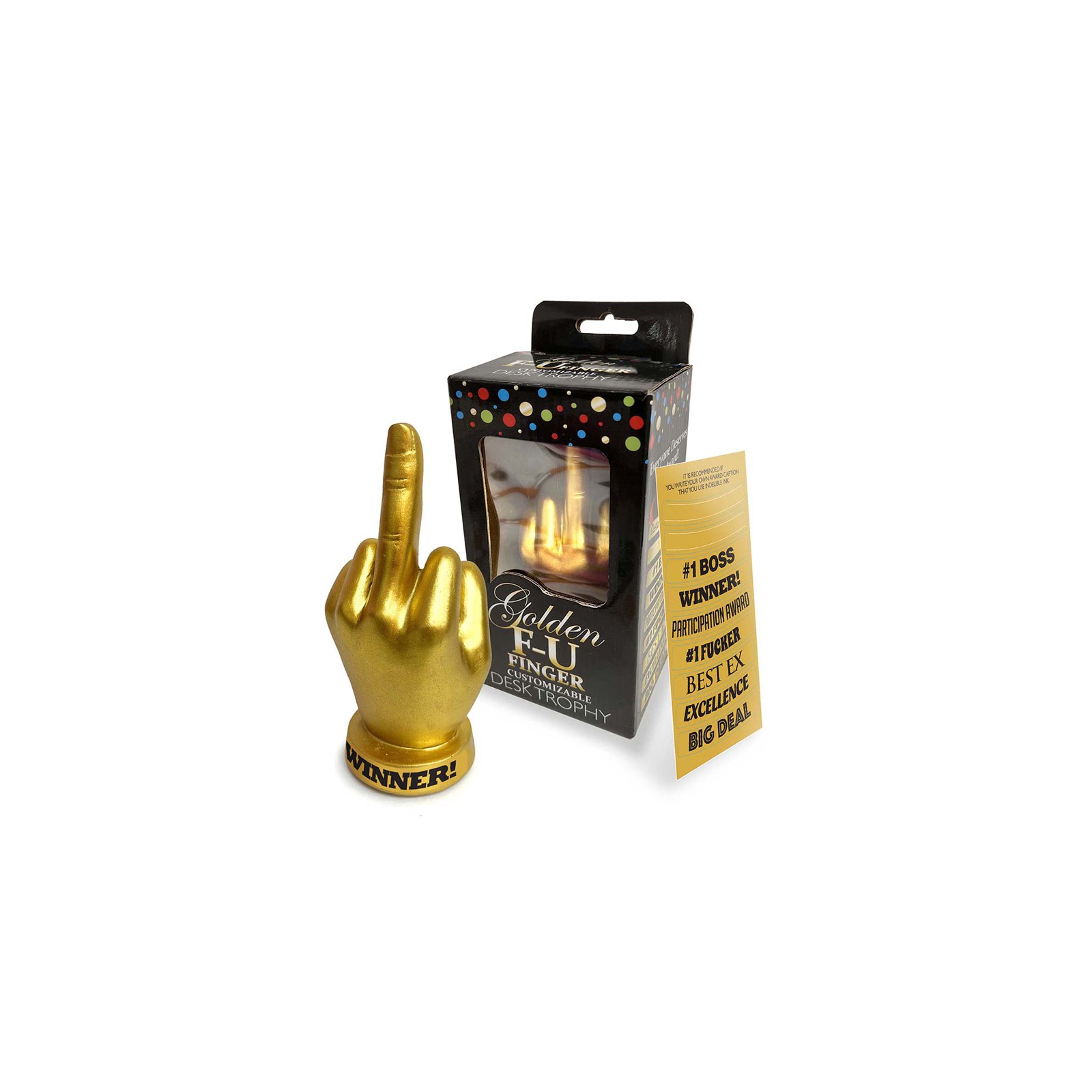 Trofeo Golden F-U Finger